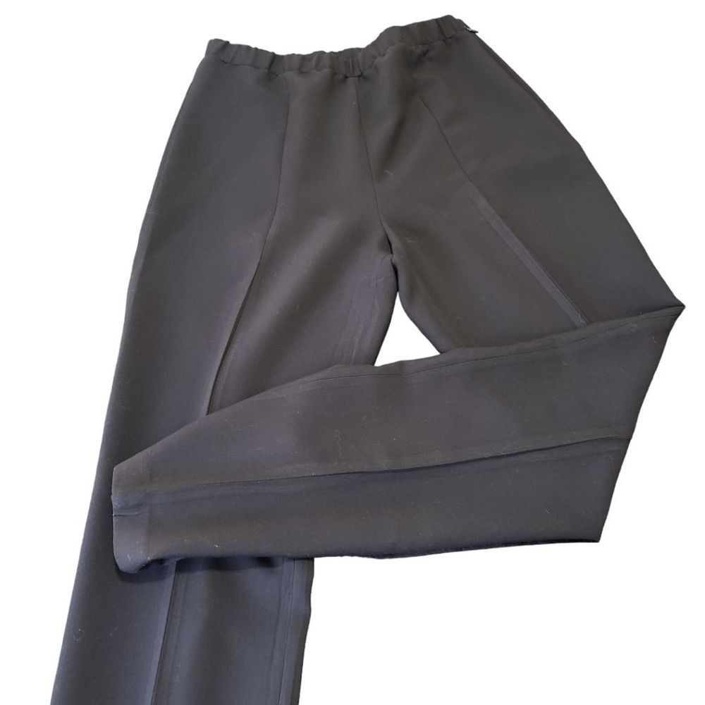 CT1449 1.State Black Pant with Ankle Split